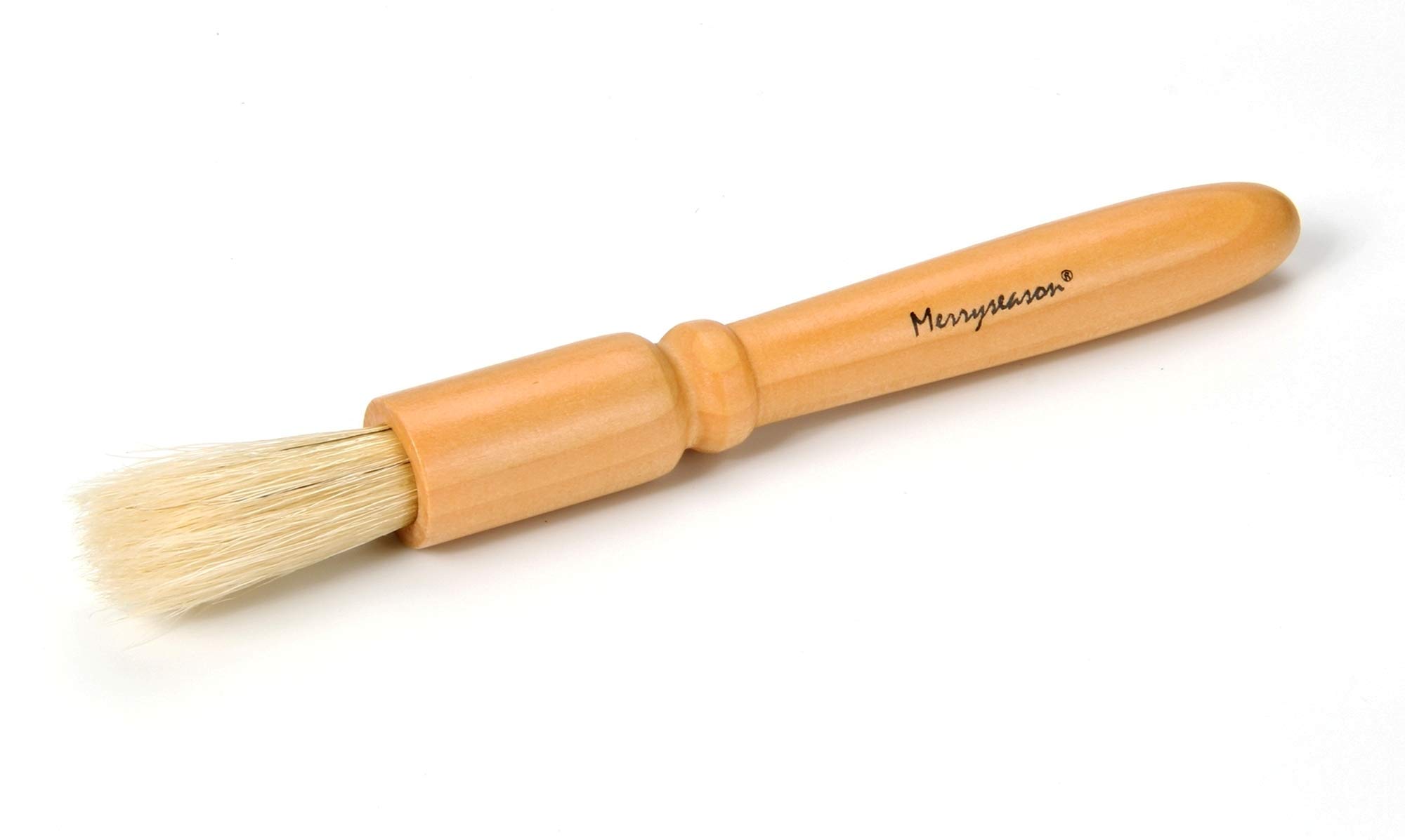 Coffee Grinder Cleaning Brush, Wood Handle & Natural Bristles Wood