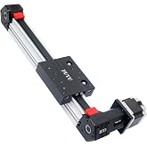 FUYU FPB45 Linear Stage Linear Motion Guide Belt Drive Linear Actuator Table Nema 23 Stepper Servo Motor for CNC[700mm Stroke Work Size]