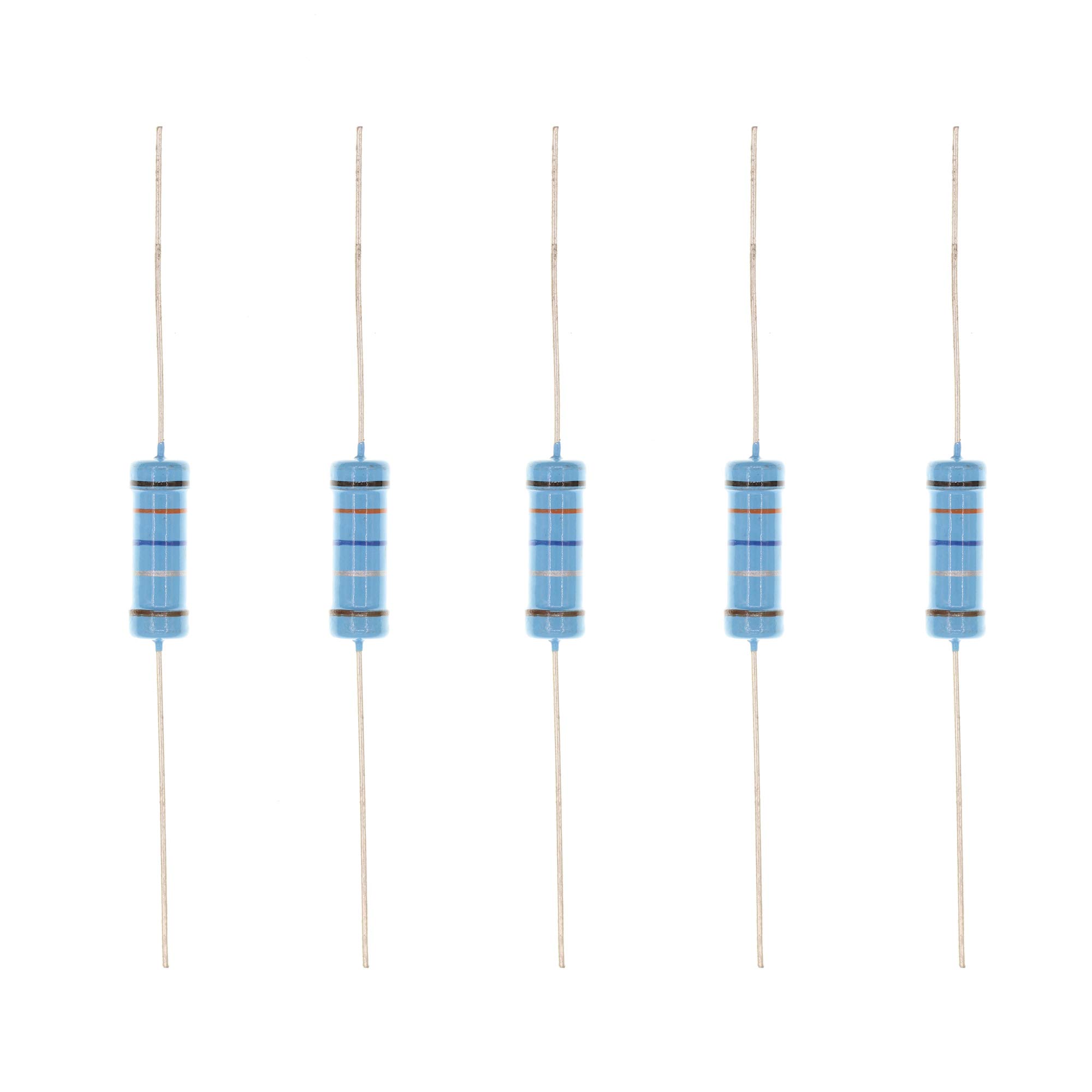 HUABAN 20PCS 3W 3 Watts 0R36 0.36 Ohm 1% Metal Film Resistor