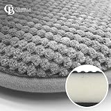 Casabella Memory Foam Chair Cushions Non Skid 40x40 Honeycomb Set of 4 view 4