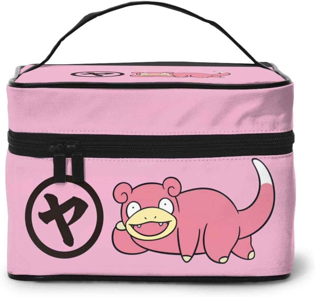 Amazon Co Jp 大容量 ポケモン ヤドン 化粧ポーチ コスメポーチ メイクポーチ トラベルポーチ コスメ収納 小物入れ 洗面用具入れ 旅行グッズ 出張先 多機能的 超軽量 かわいい ビューティー