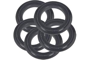 Kitchen Sink Drainer Rubber Washer, Strainer Gasket Seal Ring, 5 Pack Rubber Seal Washer Gasket for Basket Strainer Plug for 