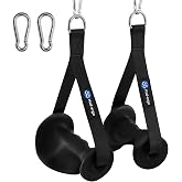 HXD-ERGO Ergonomic Exercise Handles for Cable Machine Attachments | Heavy Duty Resistance Bands, for Pilates Home Gym Equipment, Strength Training Workout, Working Out Handles Accessories
