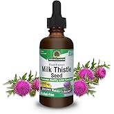 Nature's Answer Milk Thistle 2 Ounce Extract - Alcohol Free, Non GMO, Liver Support Supplement for Everyone - Liver Detox, Made in USA