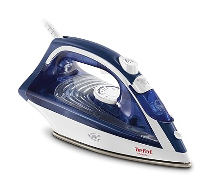 Tefal FV1845 Maestro Dampfbügeleisen (2300 Watt, 270 ml Wassertank) blau/weiß