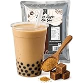 1kg Premium Brown Sugar Bubble Tea Powder | Gluten Free, Vegan Friendly, No Artificial Colours or Flavours | Authentic Boba D