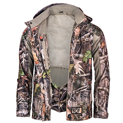 Koda Adventure Gear Kids True Timber Hardshell Camo Hunting Jacket, Kanati, M - Thumbnail 2