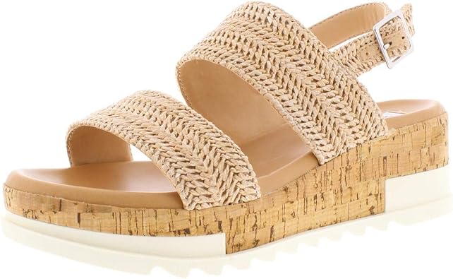 steve madden tan slides