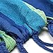 WoneNice Outdoor Double 2 Person Cotton Hammock, Blue