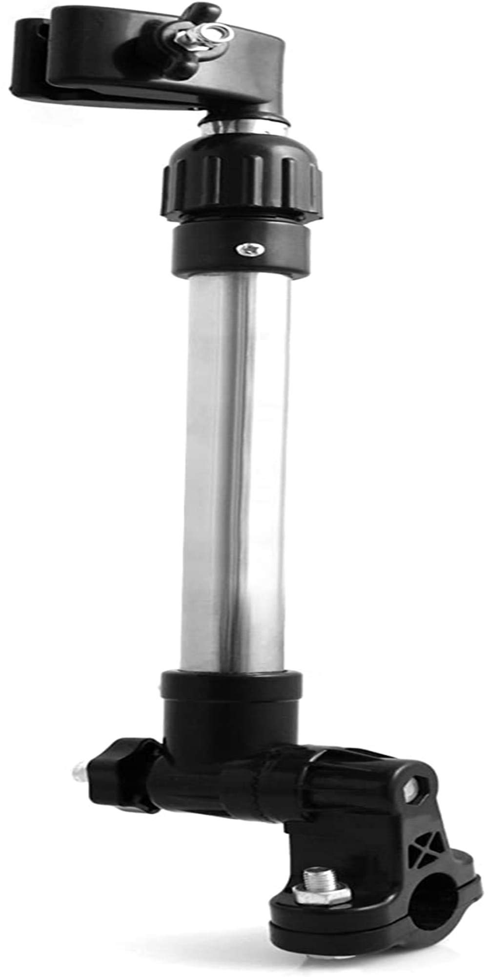ProLeo Umbrella holder, umbrella stand, stainless steel stretch umbrella holder for bicycle, pushchair, rollator, wheelchair