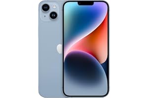 Apple iPhone 14 Plus (eSIM only), 128GB, Blue - Unlocked (Renewed)