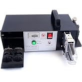 Electric Terminal Crimping Machine, Insulated Noninsulated Terminal Ferrule Crimping Machine with 7 Die Sets for Many Kinds Of Terminals, Wire Stripping Cutting