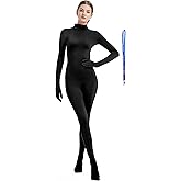 Full Bodysuit Include Zipper Helper Womens Costume Without Hood Spandex Zentai Unitard Body Suit
