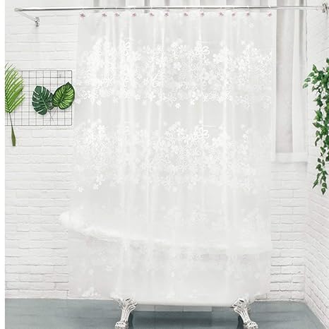 Amazon Com Bosslv Shower Curtains Mould Proof Resistant Washable