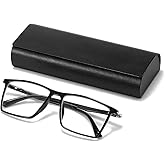 SHUNXI Nearsighted Glasses For Men Women, Blue Light Blocking Myopia Glasses, Near Sighted Driving Eyeglasses For Distance