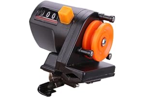kowaku Length Gauge Fishing Line Measurement Counter, Quick Release, Manual Fishing Line Length for Jigging Spooling