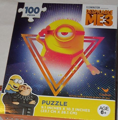 Illumiation Despicable ME 3 Puzzle - 100 pieces - Minion Stuart in Spotlight