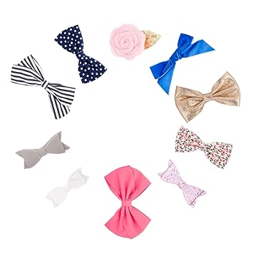 bow clips for baby girl