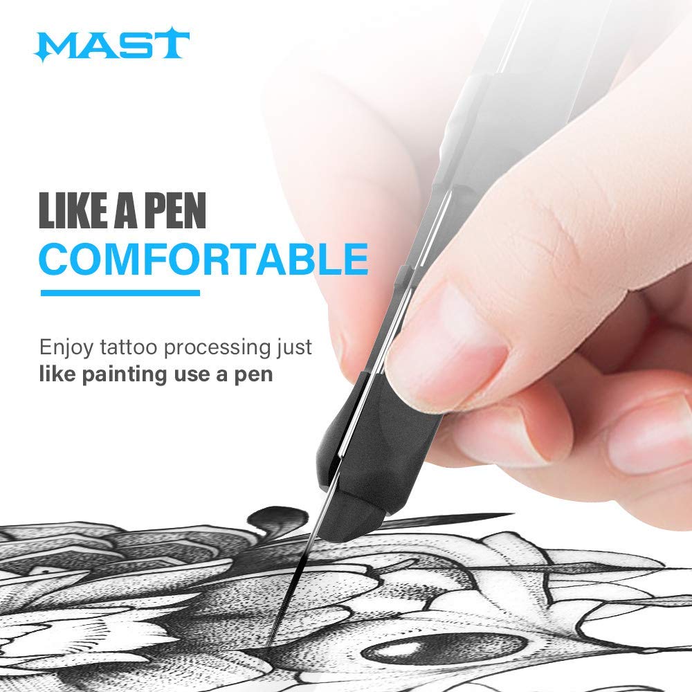 Dragonhawk Poke Stick Tattoo Kit Beginner Hand Diy Home Tattoo Supply Kits Needles Complete Set Stick DD-SZ