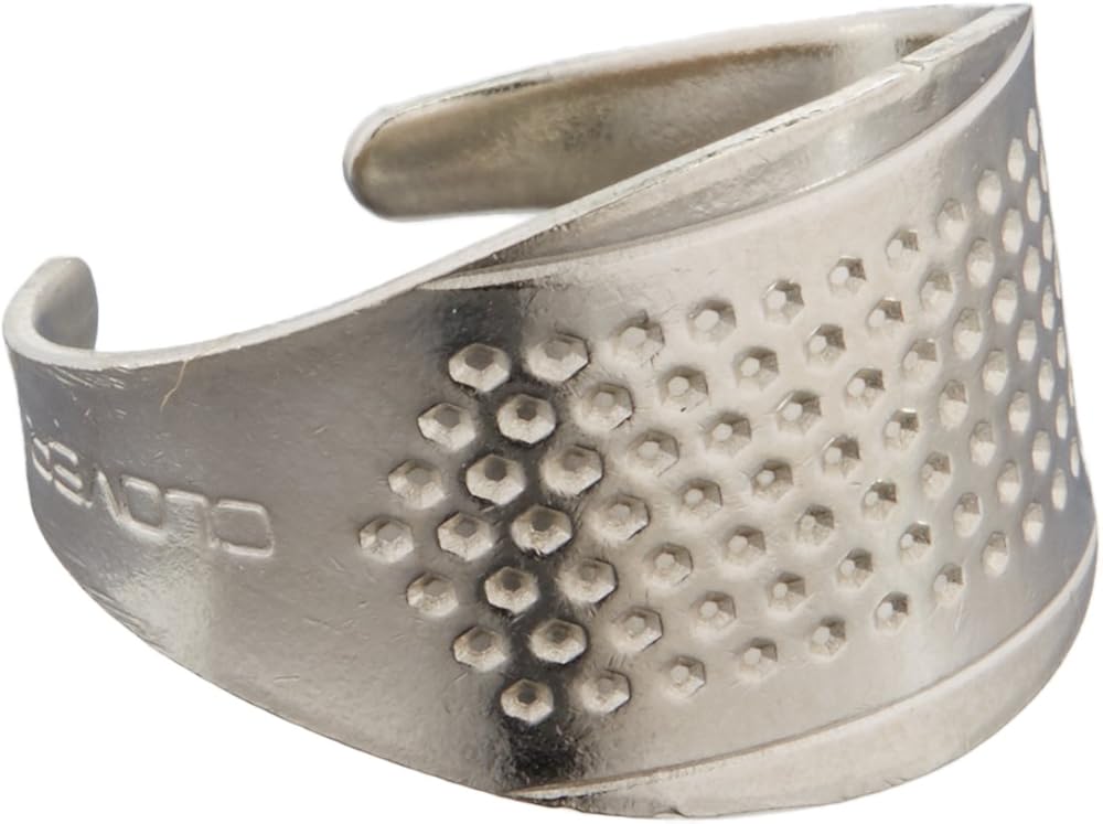 Clover Adjustable Ring Thimble 1 Gold