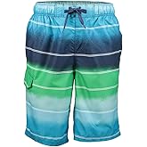 Kanu Surf Mens Flex Swim Trunks (Regular & Extended Sizes)