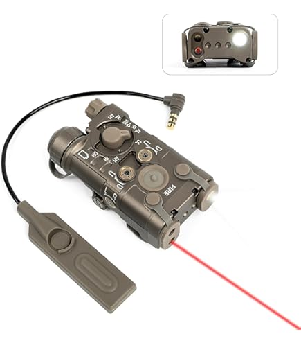 PEQ-15　ライト AN/PEQ-15 Red Dot Laser White LED Flashlight 270 Lumens