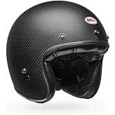 BELL Custom 500 Carbon Helmet, Matte Black, Small