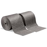 PIG Absorbent Mat Roll | 15" x 150' Mediumweight Mat Rolls | 2 Oil Absorbent Rolls | Absorbs up to 16 Gallons per Roll | MAT2009