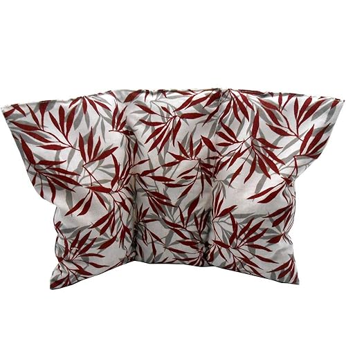 Saco térmico “Palmeras Rojo” – 26 X 16 cm (M/L) – relleno con ...