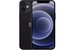 Apple iPhone 12 Mini, 128GB, Black - Unlocked (Renewed)
