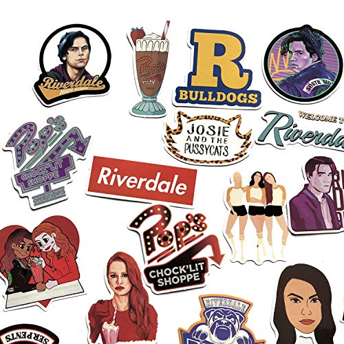 35 pcs Riverdale tv Show Creative DIY Stickers Funny Decorative Cartoon for Cartoon PC Luggage Compu - //coolthings.us