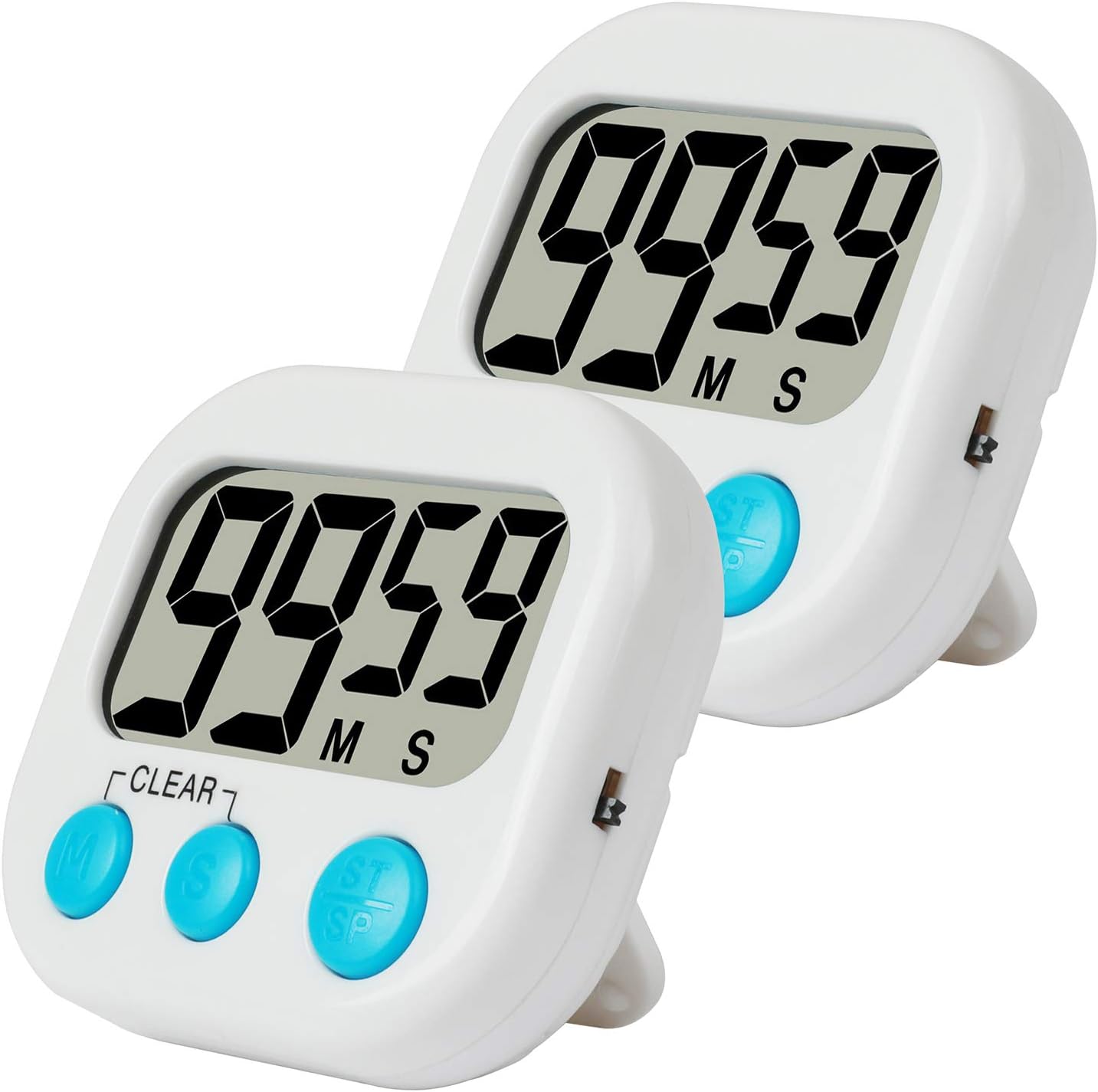 Best Quiet Kitchen Timer White