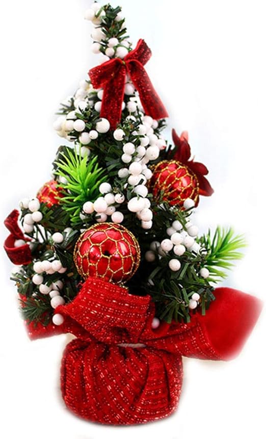 Taloit Small Christmas Tree Christmas Decoration Bouquet 20cm Mini