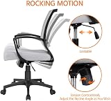 Yaheetech Adjustable Desk Chair Ergonomic Mesh Chair with Lumbar Support view 7