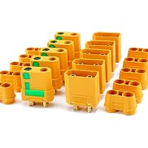 Câble Parallèle XT60 – Adaptateur 1 Femelle Vers 2 Mâles – 14AWG – Gaine Silicone – Pour Batteries LiPo RC – Accessoire Voiture Et Drone