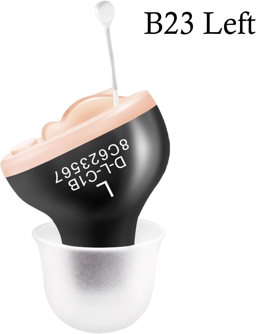 LAIWEN Digital Hearing Amplifier 4 Channels Invisible PSAP Noise Reduction with Volume Control