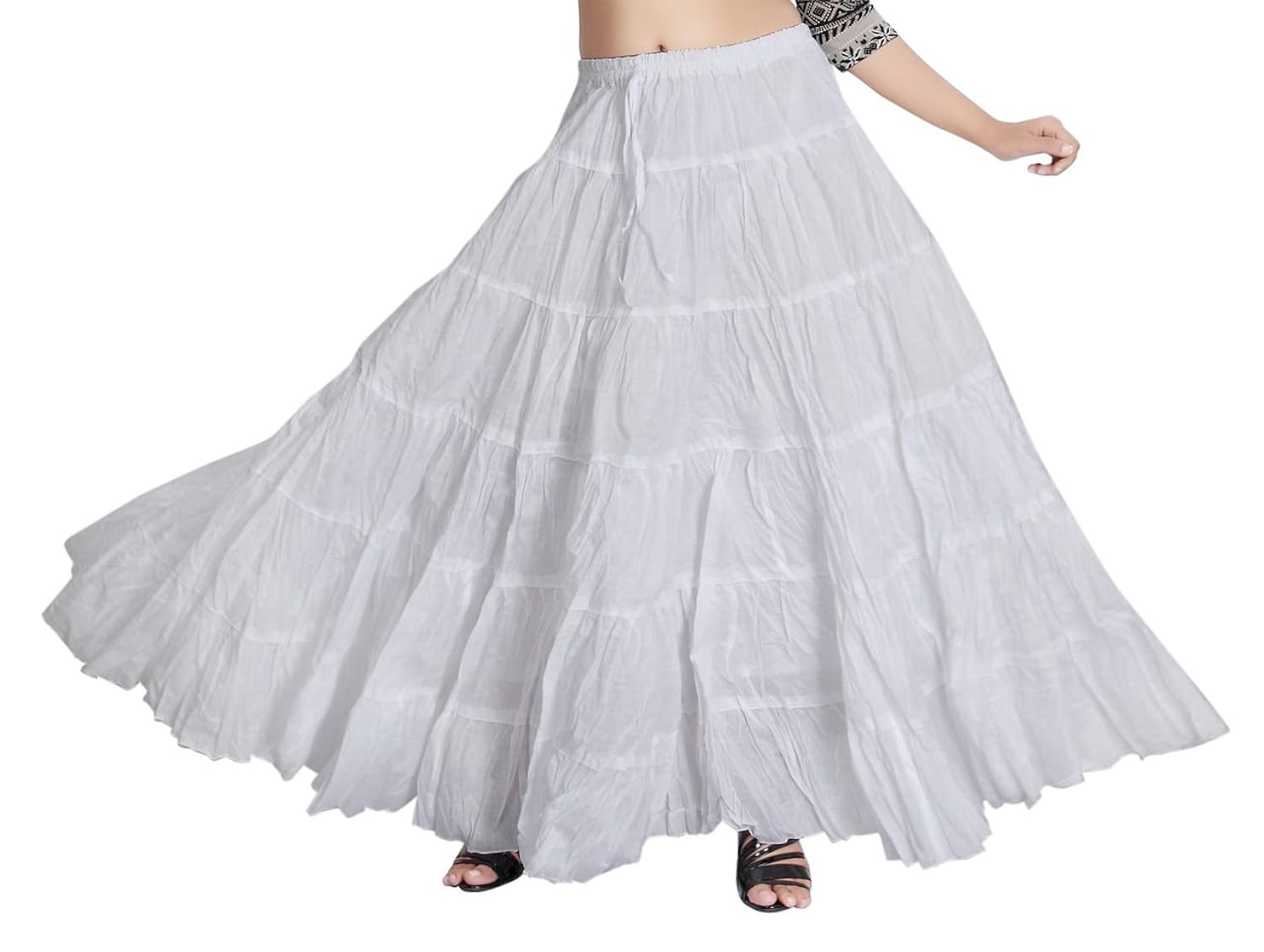 carrel cotton fabric women broomstick long (agspl-3003-sk-04)