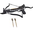 80 Pound Self-Cocking Pistol Crossbow with Cobra System Limb with 3 Bolts