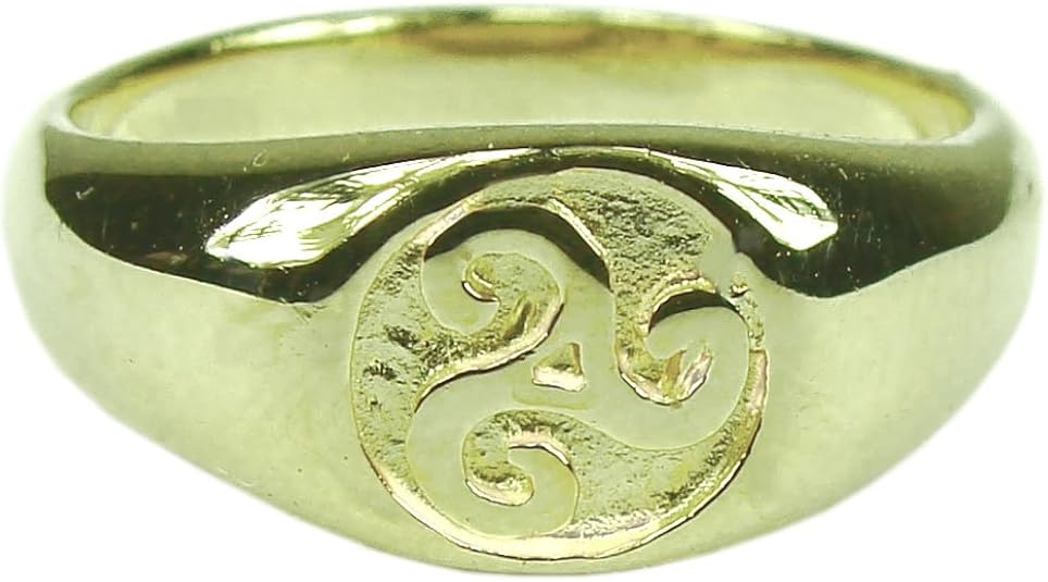Souvenirs of France Brittany Triskel Ring Class Rings