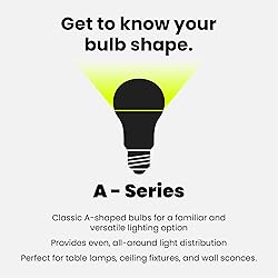 Feit Electric A15 LED Light Filament Bulb, 40W