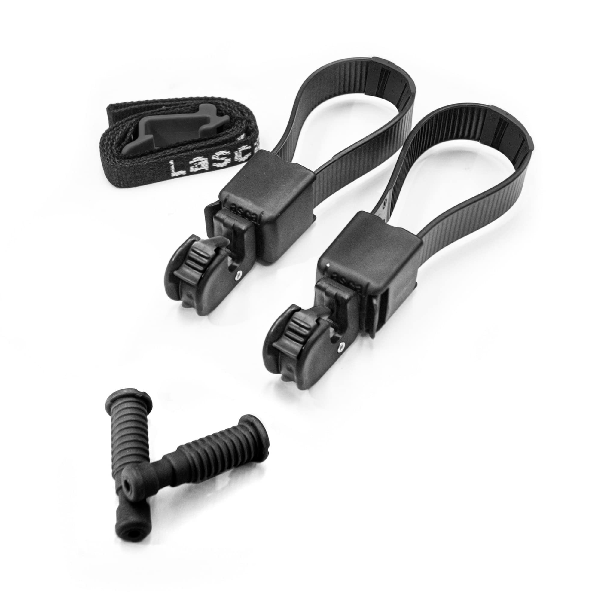 Lascal BuggyBoard Universal Connector Kit for Mini, Maxi & Maxi Plus, Pram Accessory Connects BuggyBoard to Pram and Pushchair, Black Fittings