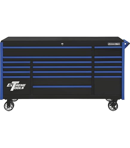 Extreme Tools DX 72 in. 17-Drawer Roller Cabinet Tool Chest in