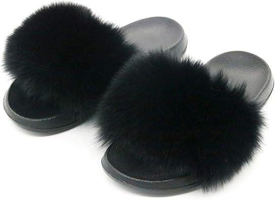 amazon fox fur slides