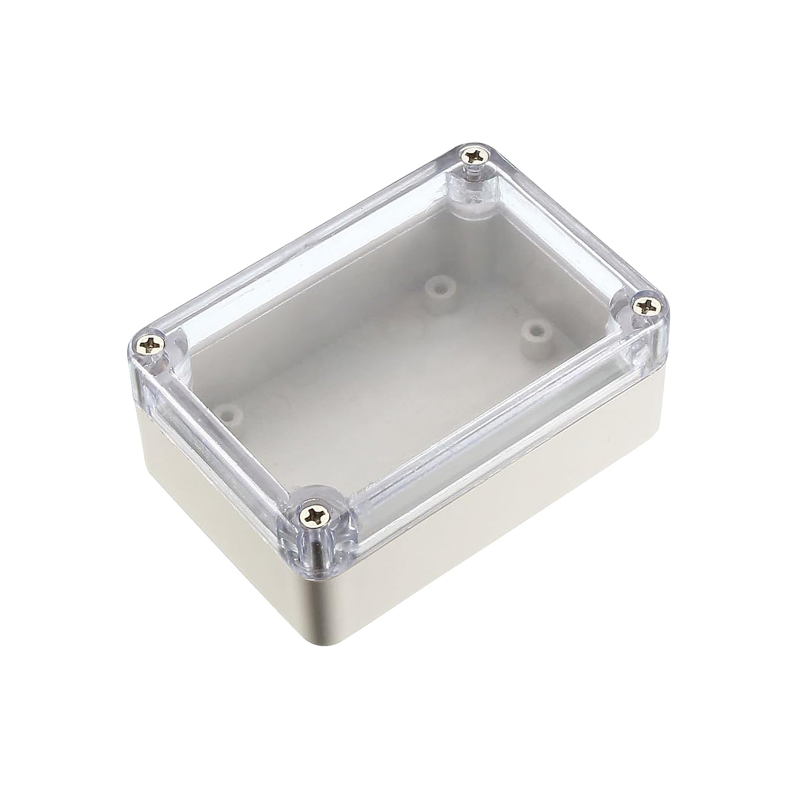 ANMOO Waterproof Electrical Junction Box, PVC Plastic Outdoor Adaptable Project Box for Electronic Cables (264x184x60mm, White)
