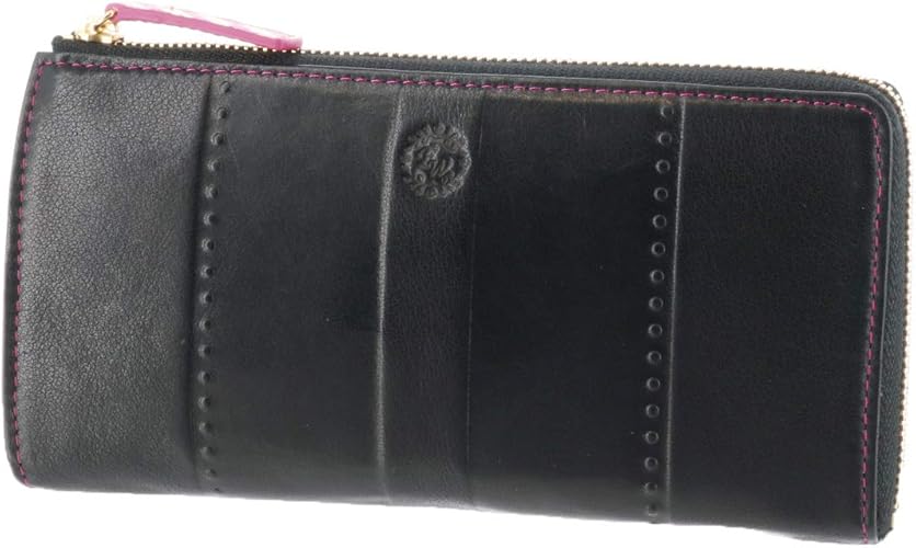 Amazon フレームワーク Frame Work L字ファスナー長財布 リタルダンド レディース ポイント10倍 あす楽 1 ブラック Frame Work フレームワーク 財布