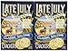 Late July Organic Round Saltine Crackers,Boxes, 6 oz, 2 pk