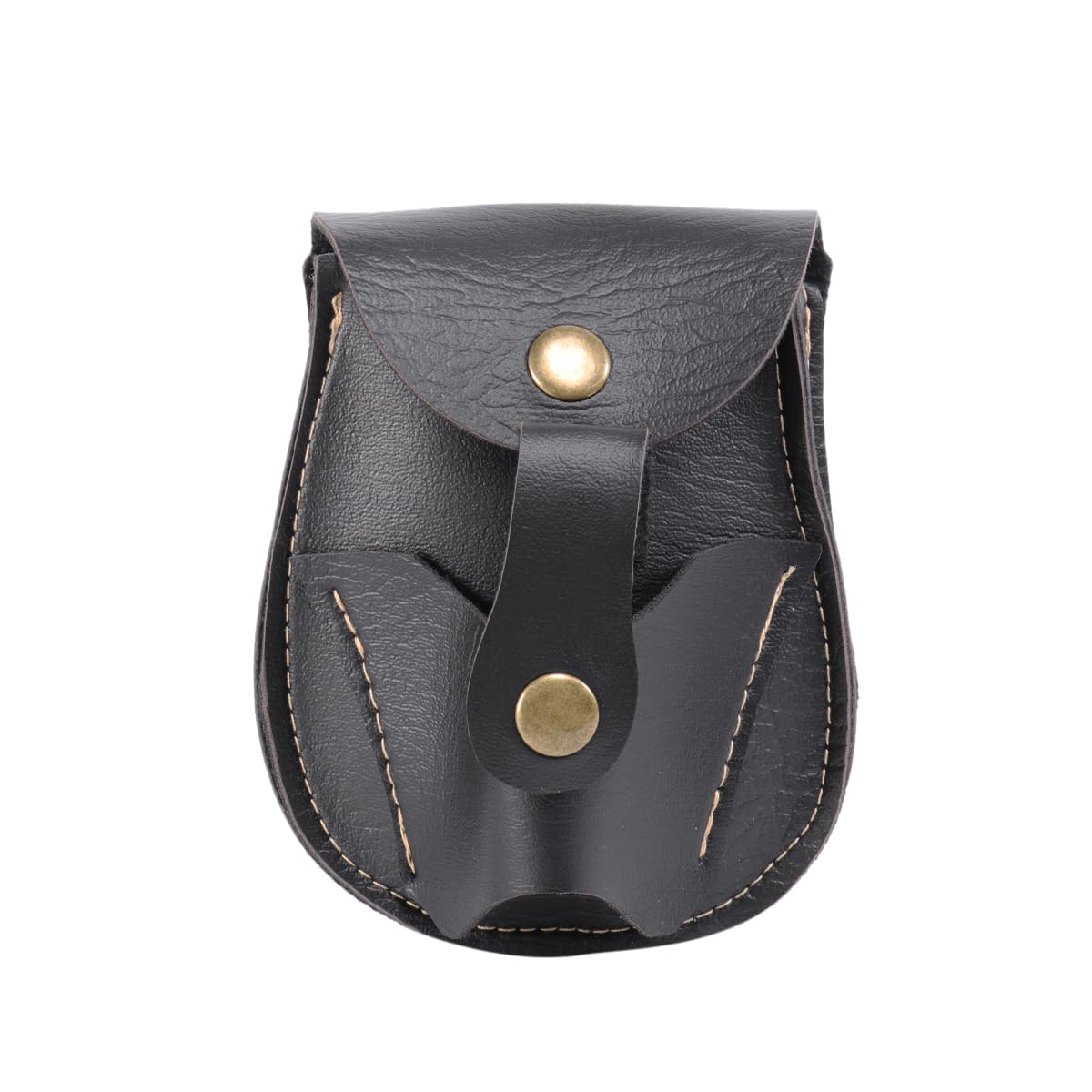 LIOOBO Catapult Slingshot Bag Ammo Balls Pouch Bag Case for Fishing Catapult Ammo Slingshot Outdoor Hunting Accessories Black (Slingshot not included)