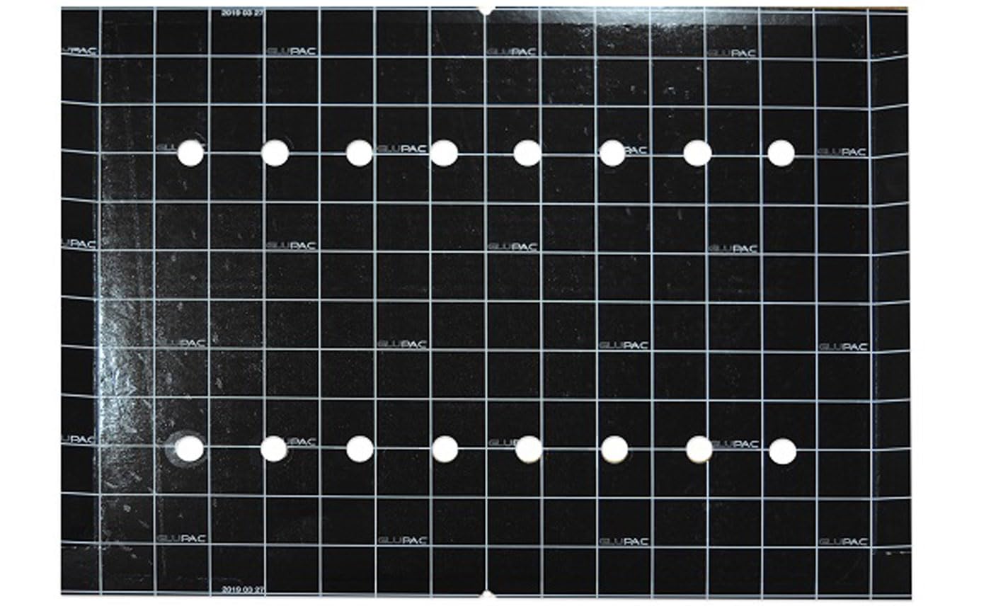 INSECT-O-CUTOR Universal Glueboard Flykiller – Small Sticky Traps Replacement for Electric Fly Killers – Discreet Indoor Use – Black – Pack of 6