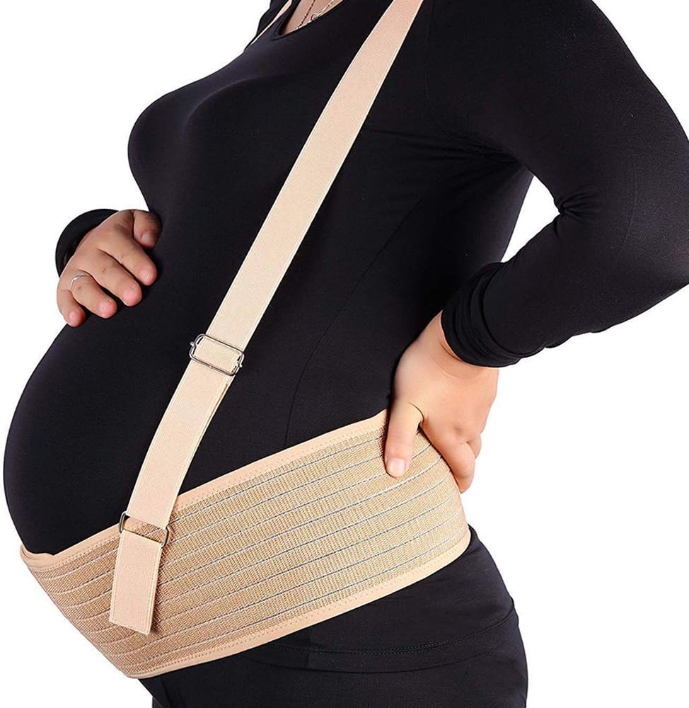 Amazon Com Svive Maternity Belt Comfortable Pregnancy Support Easy To Wear Lower Back Relief Versatile Prenatal Or Postpartum Wrap Sports Outdoors