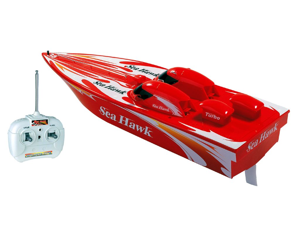 Golden Bright 9307 Remote Radio Control Boat Sea Hawk Scale 1 25